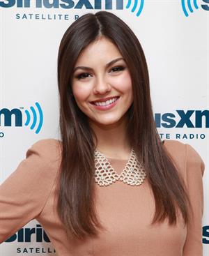 Victoria Justice at Sirius XM Studio in NY 10/22/12 