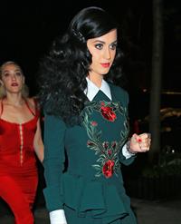 Katy Perry arrives at her secret perfume launch in New York City (May 2, 2013)