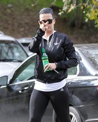 Katy Perry goes for a hike in Los Angeles 1/6/13 