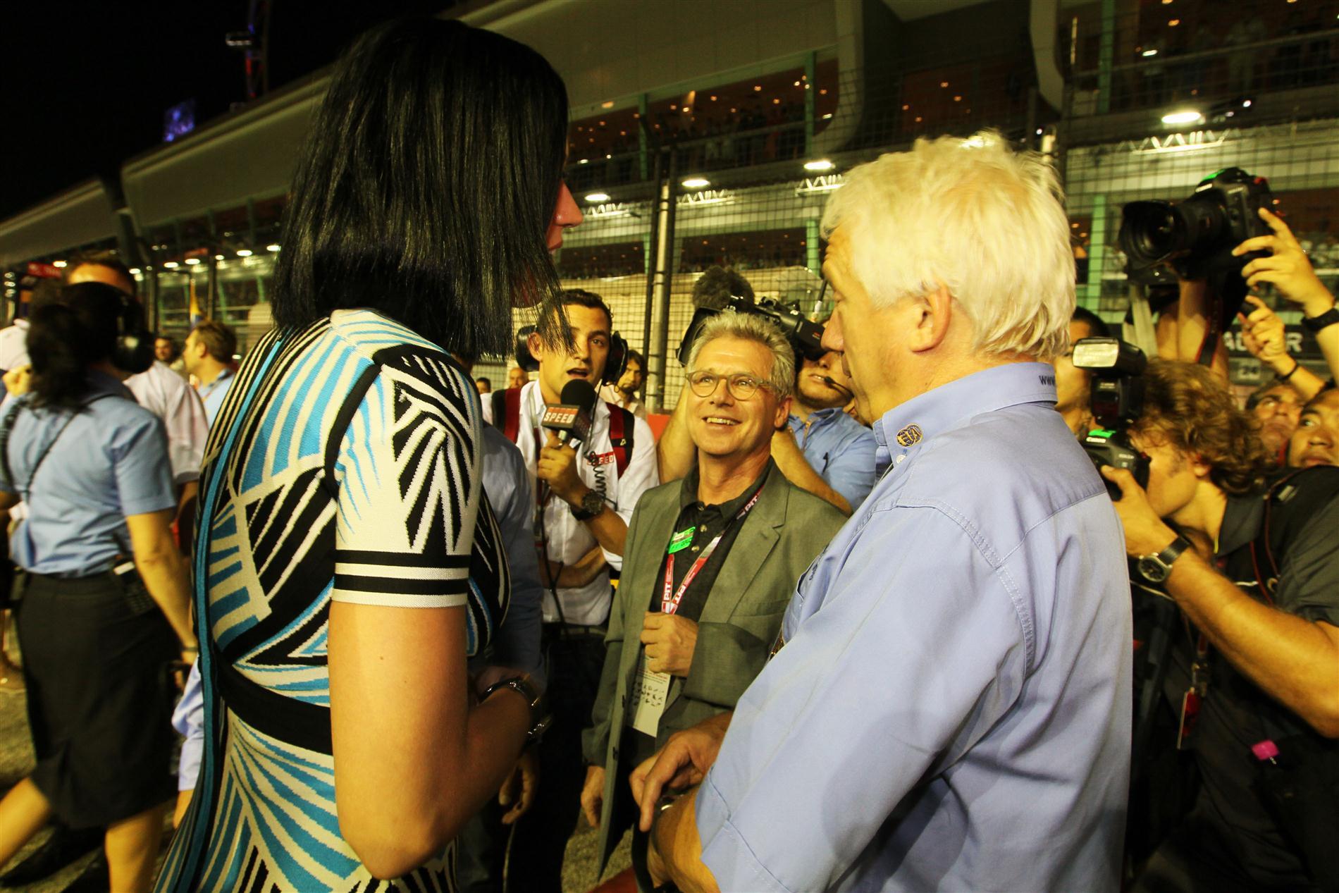 Katy Perry at the Formula One Grand Prix in Singapore 9/23/12