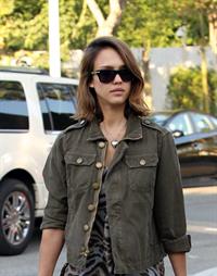 Jessica Alba at Bel Bambini in West Hollywood January 19, 2011 