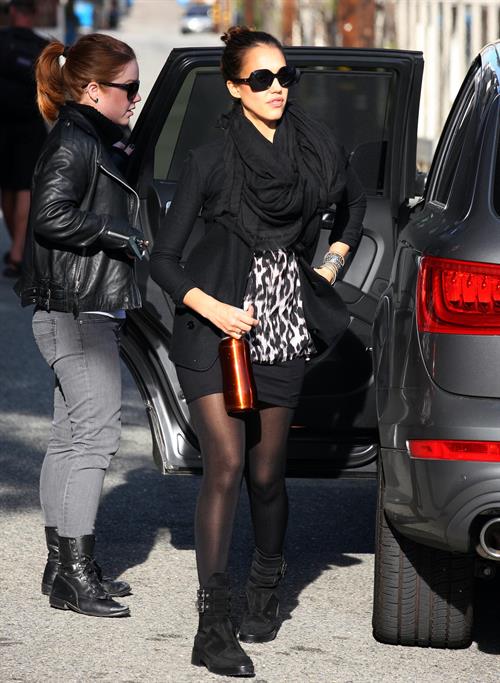 Jessica Alba in Beverly Hills on Feb 17