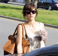 Jessica Alba leaving Caffe Luxxe in Brentwood on March 20, 2010 