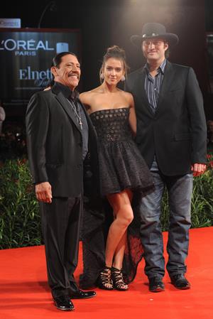 Jessica Alba Machete premiere at the 67th Venice International Film Festival on January 9, 2010 