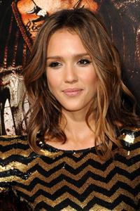 Jessica Alba at the Machete premiere in Los Angeles on Aug 25, 2010 