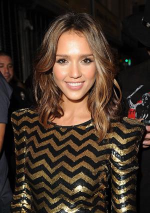 Jessica Alba at the Machete premiere in Los Angeles on Aug 25, 2010 