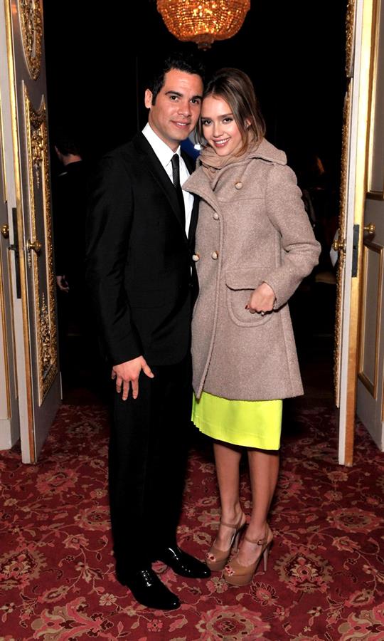 Jessica Alba Miu Miu store launch dinner at Lancaster House on December 3, 2010 in London 