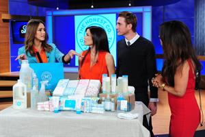 Jessica Alba on the set on Good Day LA on January 25, 2012