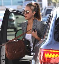 Jessica Alba out and about February 2, 2012
