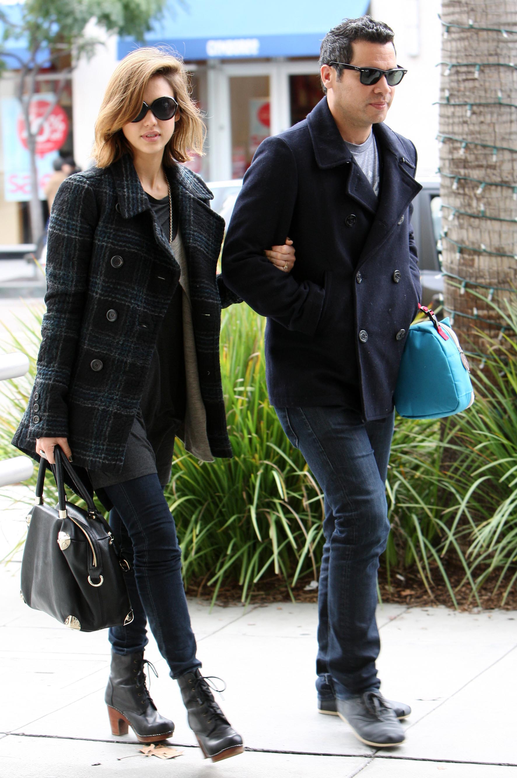 Jessica Alba out for breakfast in Beverly Hills on December 26 