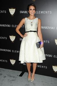Jessica Alba Swarovski Elements holiday lighting ceremony November 21, 2011 