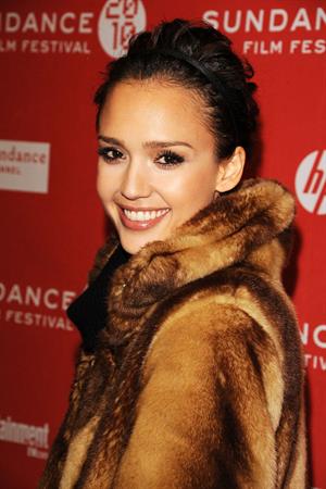 Jessica Alba at The Killer Inside Me premiere on January 24, 2010