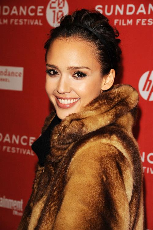 Jessica Alba at The Killer Inside Me premiere on January 24, 2010