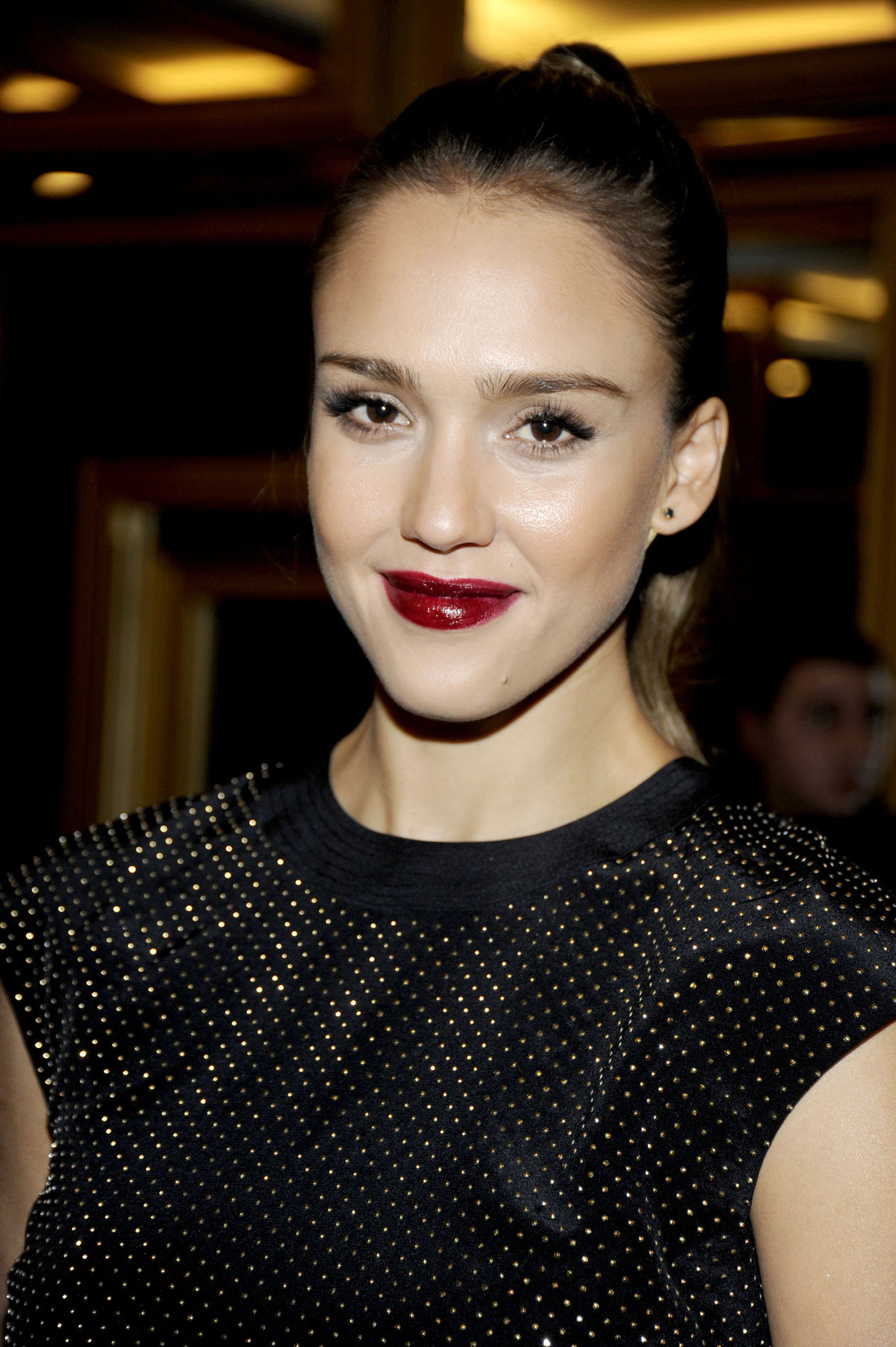Jessica Alba Versace for H&M Fashion Event at the H&M on November 8 2011 