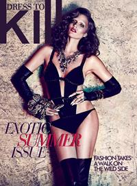 Kim Cloutier in a bikini