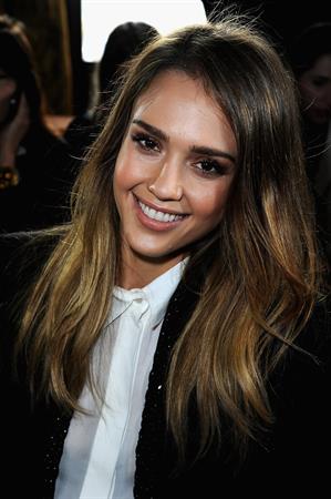Jessica Alba Stella McCartney F/W 2013 Fashion Show in Paris 04.03.13
