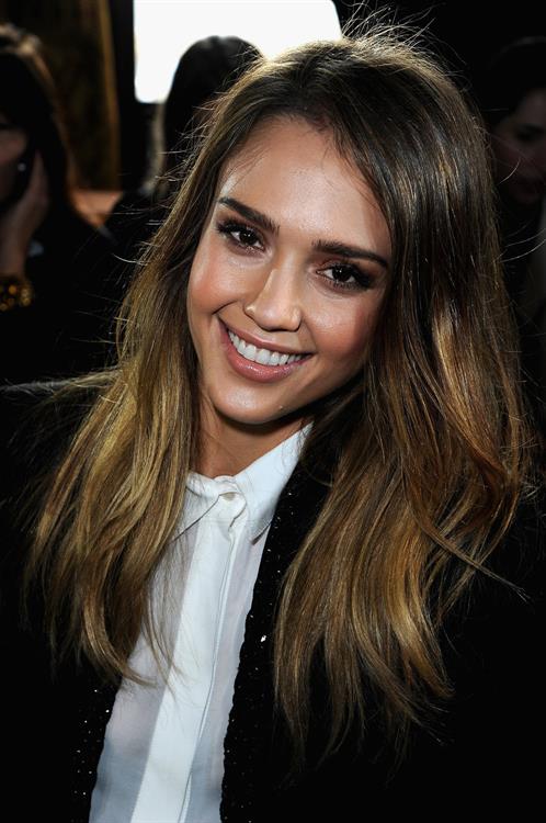 Jessica Alba Stella McCartney F/W 2013 Fashion Show in Paris 04.03.13