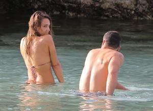 Jessica Alba bikini candids in St. Barts 4/5/13 
