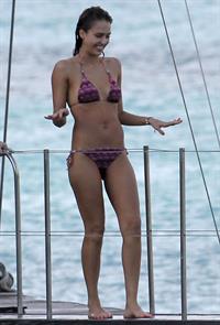 Jessica Alba bikini candids in St. Barts 4/5/13 