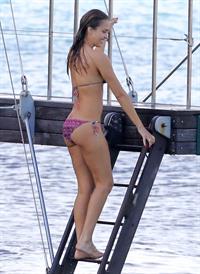 Jessica Alba bikini candids in St. Barts 4/5/13 