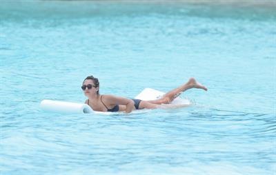 Jessica Alba bikini candids in St. Barts 4/6/13 