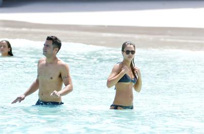 Jessica Alba bikini candids in St. Barts 4/6/13 