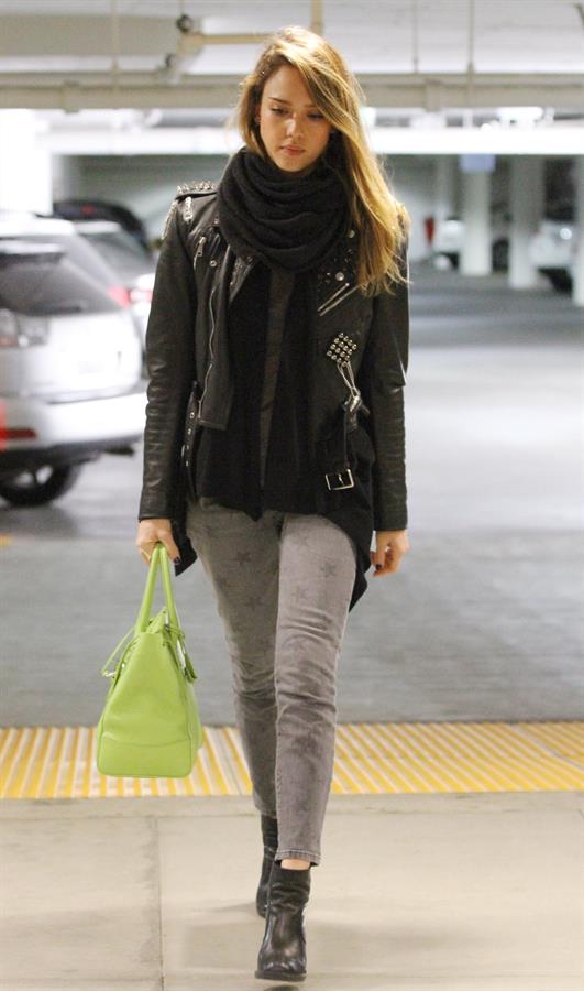 Jessica Alba Christmas shopping at Target in LA 12/20/12 