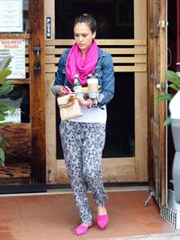 Jessica Alba Santa Monica Candids July 6th 2012