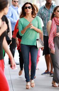 Eva Longoria Goes shoe shopping in Beverly Hills (May 23, 2013) 