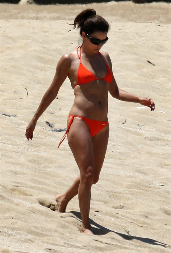 Eva Longoria at the beach in Puerto Rico - April 6, 2013