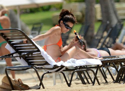 Eva Longoria at the beach in Puerto Rico - April 6, 2013