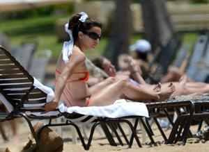 Eva Longoria at the beach in Puerto Rico - April 6, 2013