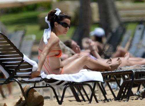 Eva Longoria at the beach in Puerto Rico - April 6, 2013