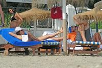 Eva Longoria Wearing a bikini on holiday in Marbella 04.08.13 