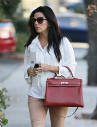 Eva Longoria out and about candids in Los Angeles, January 8, 2013 