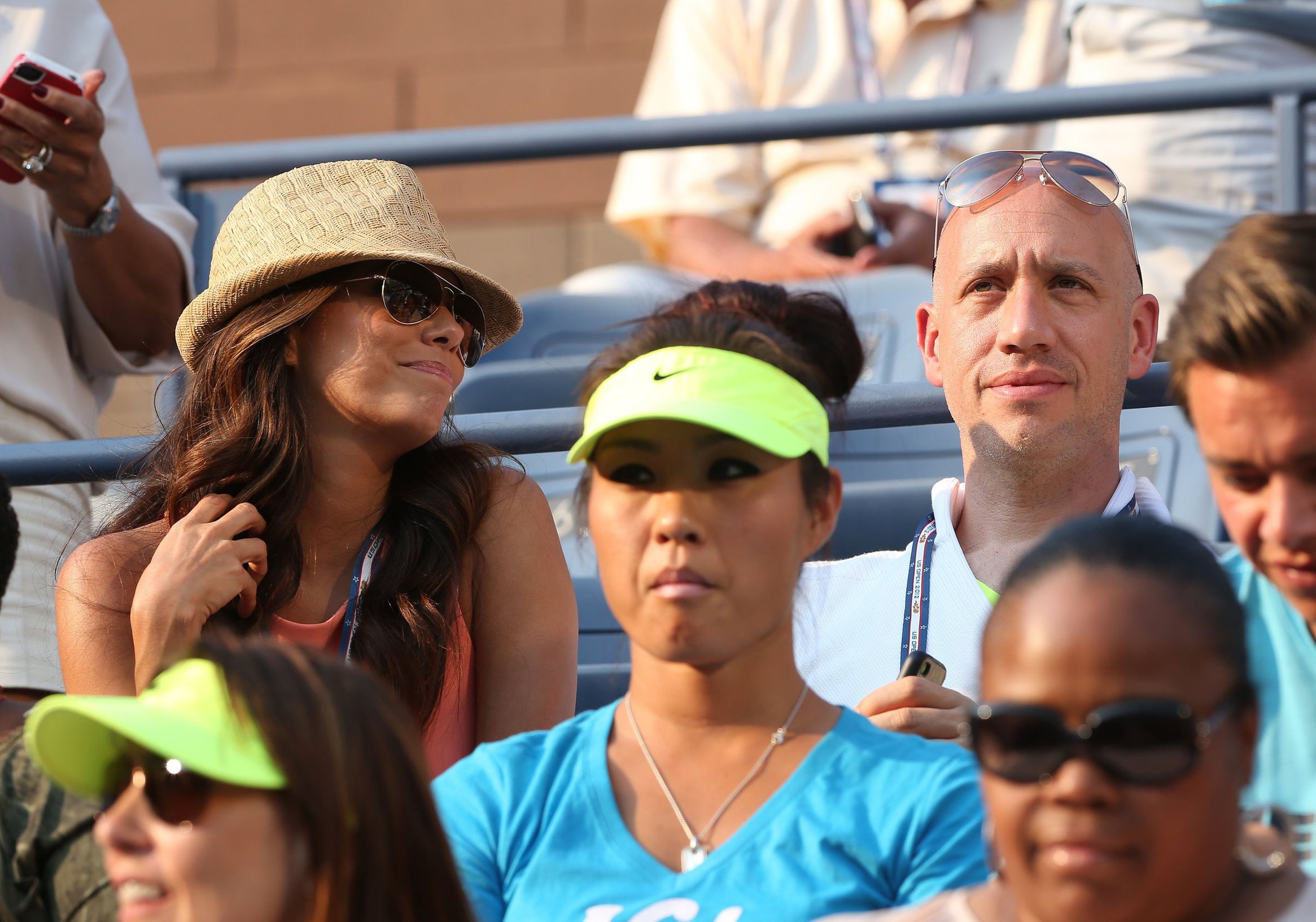 Eva Longoria - US Open in Flushing Meadows 30.08.12