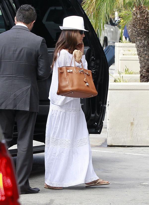 Eva Longoria heads to LAX, August 24, 2012