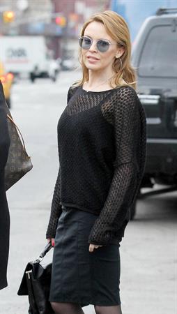 Kylie Minogue - Greets the fans in New York City (28.02.2013) 