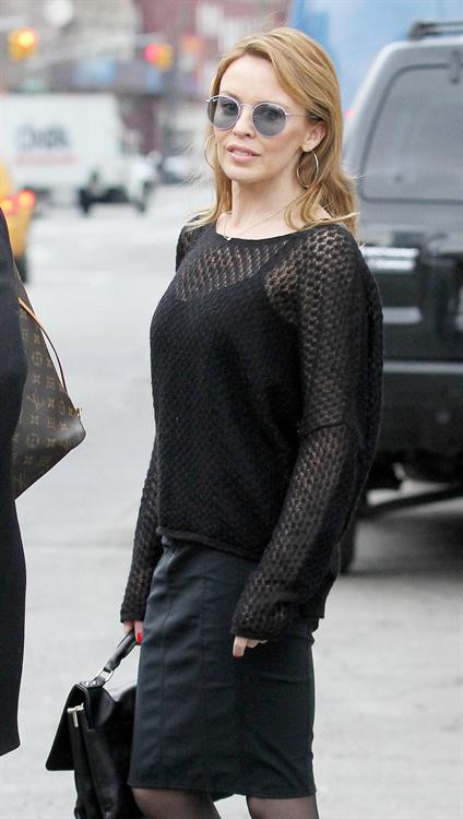 Kylie Minogue - Greets the fans in New York City (28.02.2013) 