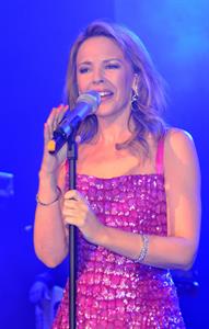 Kylie Minogue - Performs At The Samsung Galaxy Note 10.1 Launch Party In London August 15, 2012