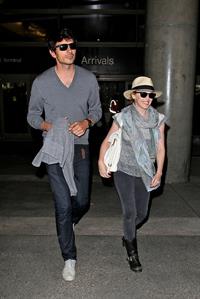 Kylie Minogue - LAX Airport in LA - June 9, 2012