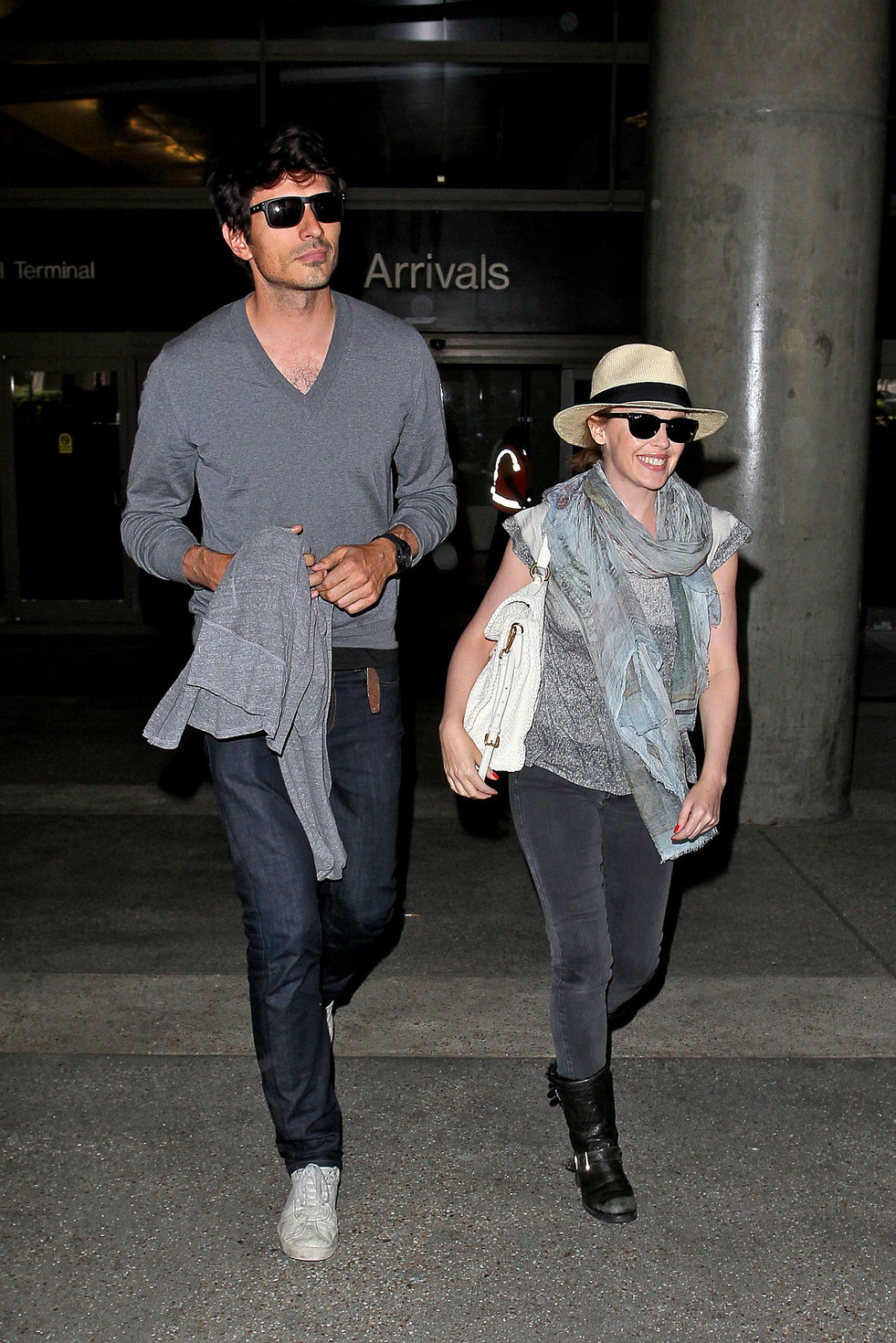 Kylie Minogue - LAX Airport in LA - June 9, 2012