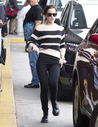 Emma Watson ...at JFK airport in NYC Sept 29, 2012 