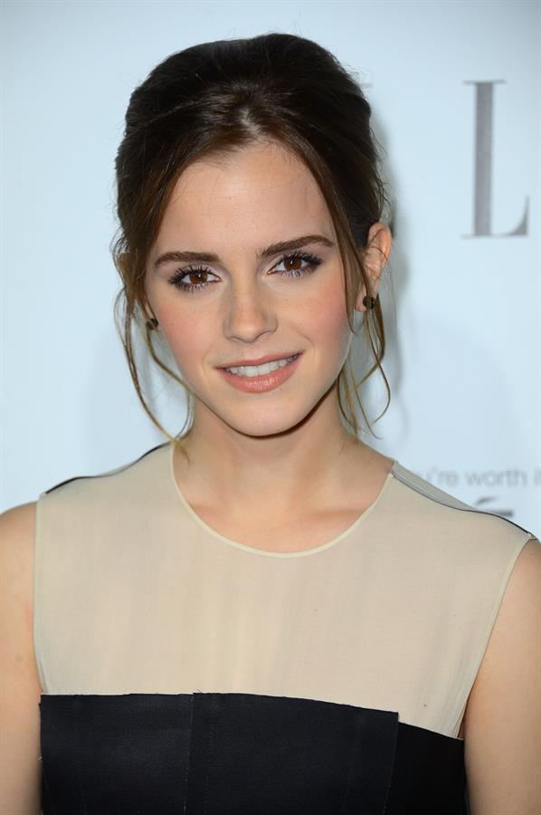 Emma Watson at Elle's Women in Hollywood Tribute at the Four Seasons Hotel in Beverly Hills - October 15 2012