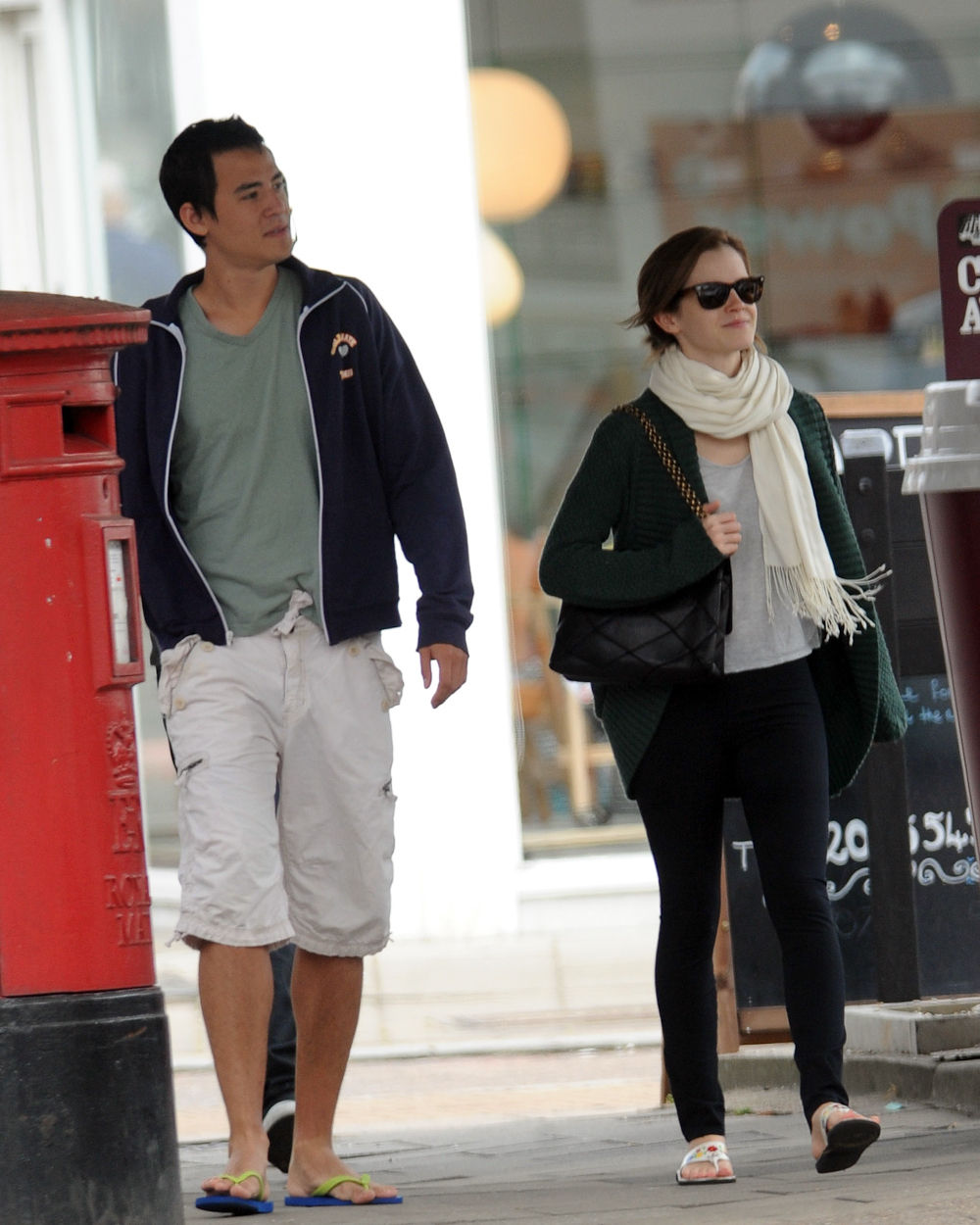 Emma Watson - In London with her boyfriend Will - August 25, 2012