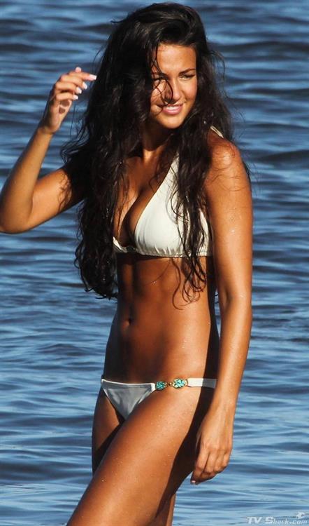 Michelle Keegan in a bikini