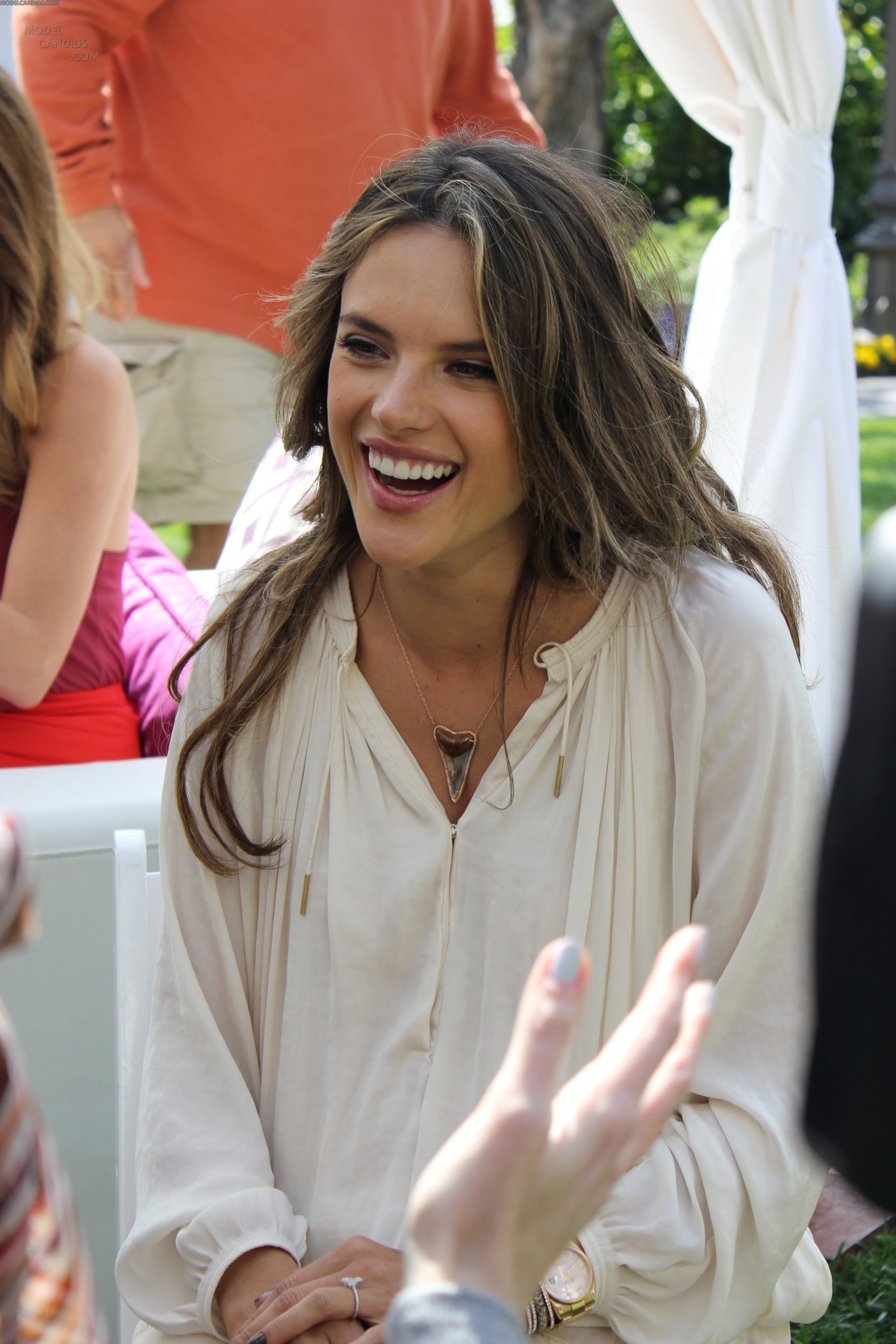 Alessandra Ambrosio Pictures Alessandra Ambrosio Philips Satin Perfect Fashion and Beauty Event March 23, 2012