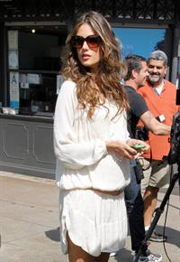Alessandra Ambrosio Philips Satin Perfect Fashion and Beauty Event March 23, 2012 