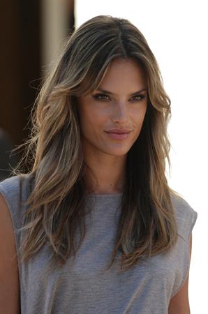 Alessandra Ambrosio outside a Victorias Secret store in Miami Beach 