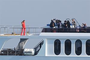 Alessandra Ambrosio on the set of a photoshoot for Colcci in Marina Del Rey 17 06 12 